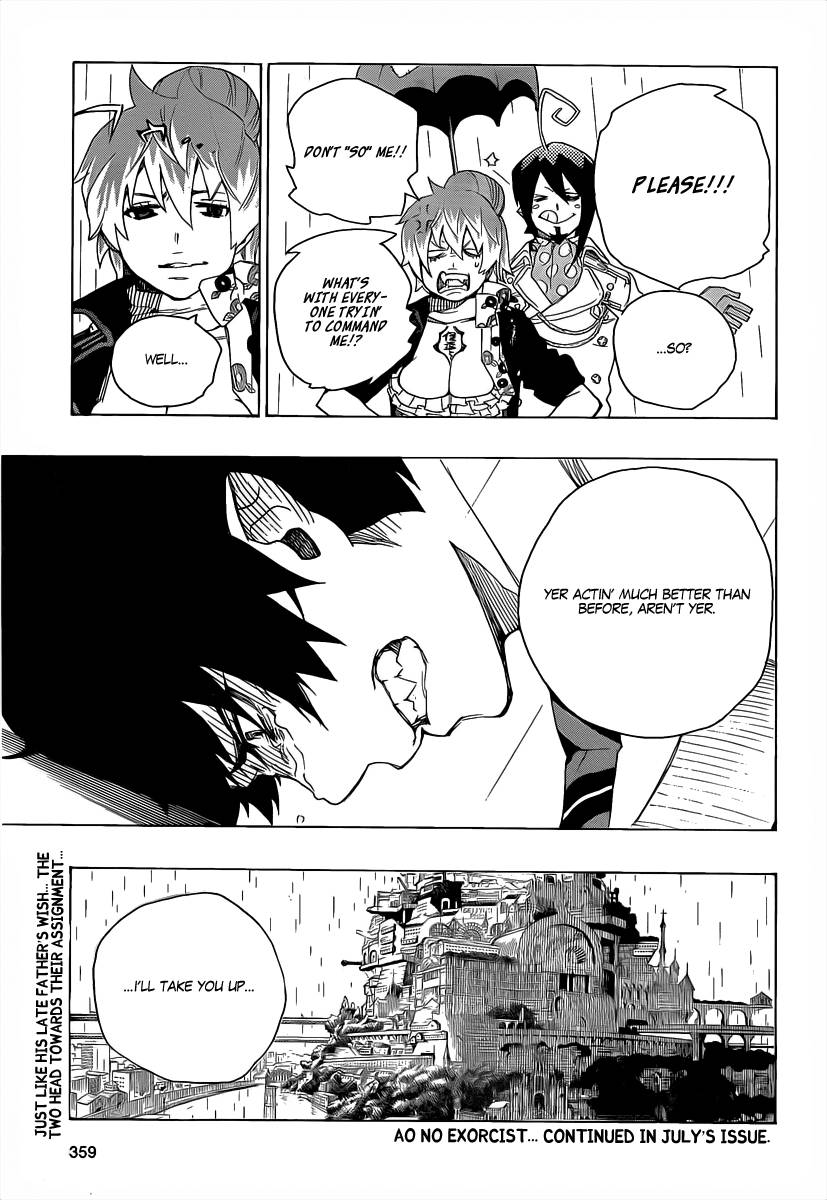 Ao no Exorcist Chapter 14 40